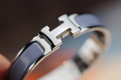 [Lumi Jewels]BRACELET H 12MM BLEU GRIS