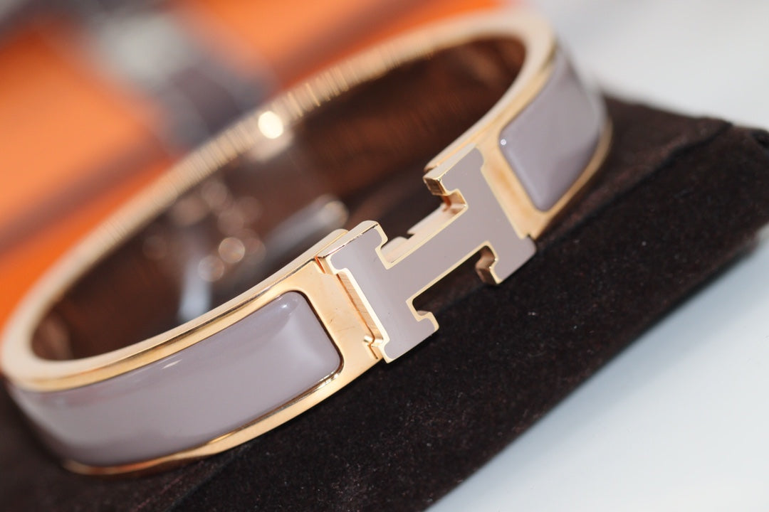 [Lumi Jewels]BRACELET H 12MM MARRON