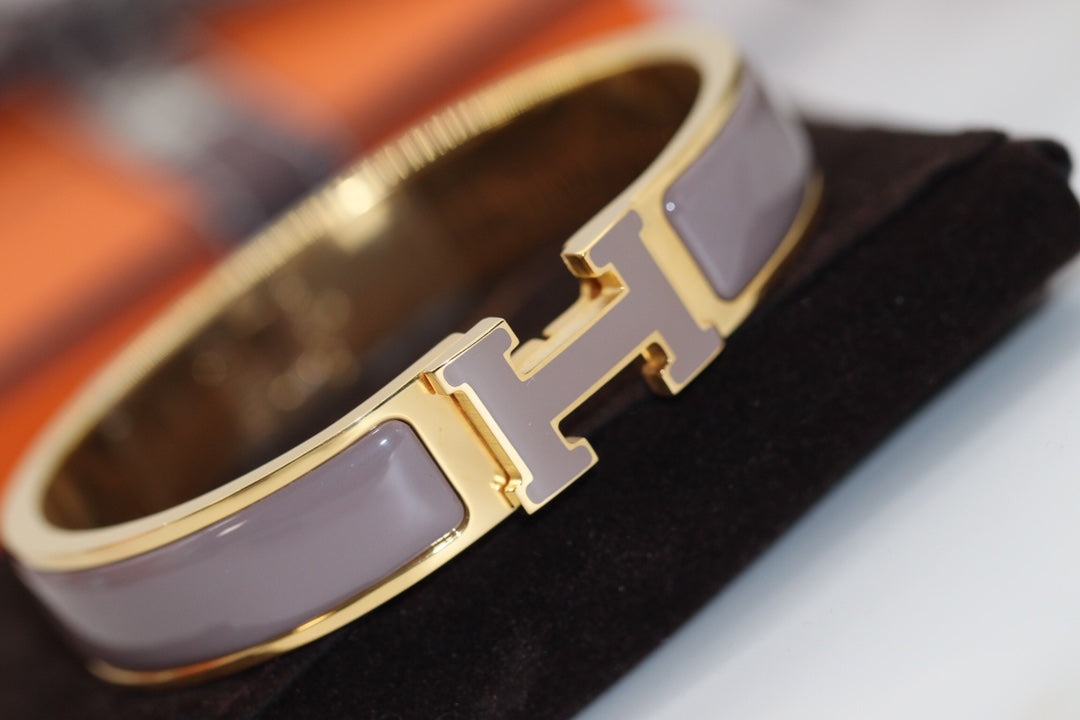 [Lumi Jewels]BRACELET H 12MM MARRON