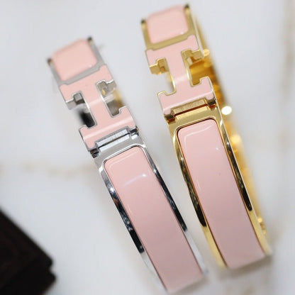 [Lumi Jewels]H BRACELET 12MM PINK