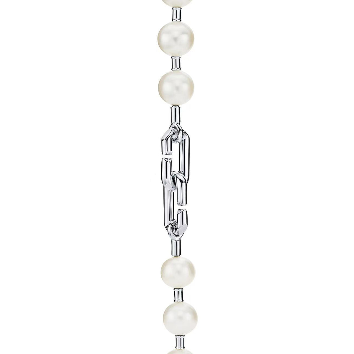 [Lumi Jewelry]HARDWEAR PEARL WRAP NECKLACE