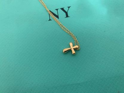 [Lumi Jewelry]CROSS PENDANT MINI BARE CROSS NECKLACE