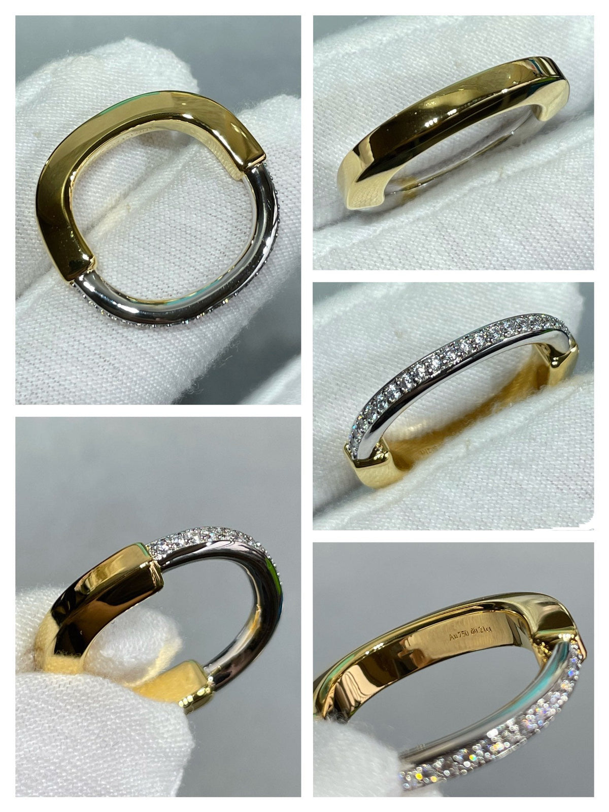 [Lumi Jewelry]LOCK DIAMOND RING