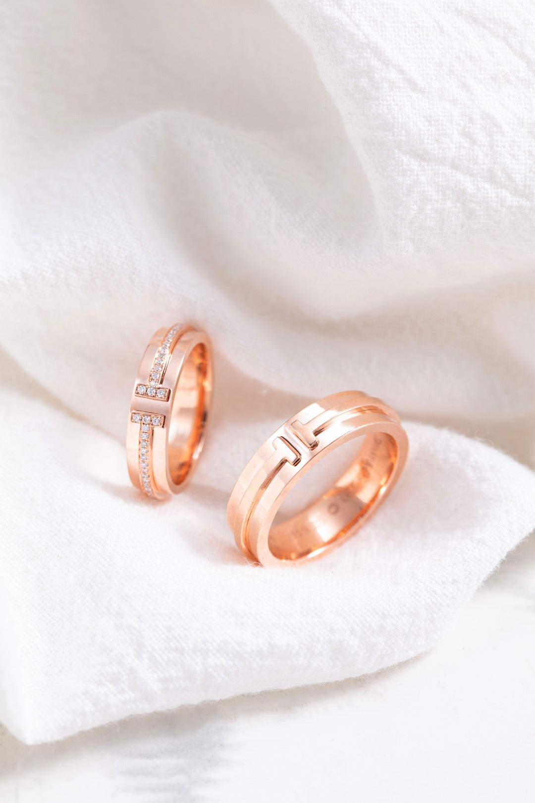[Lumi Jewelry]T PINK GOLD RING