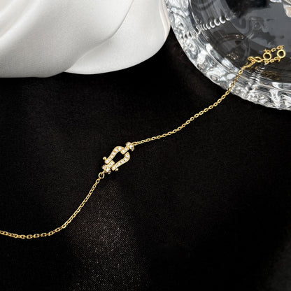 [Lumi Jewels]FORCE 10 FULL DIAMOND BUCKLE CHAIN LINK MINI MODEL