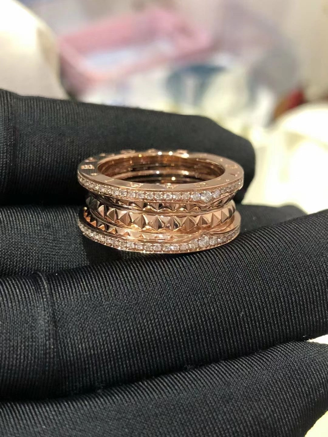 [Lumi Jewels]ZERO 1 ROCK DIAMOND OR ROSE