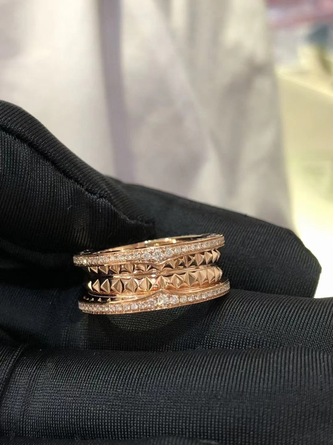 [Lumi Jewels]ZERO 1 ROCK DIAMOND OR ROSE