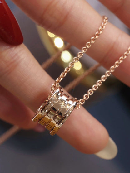 [Lumi Jewels] ZERO 1 COLLIER EN OR ROSE
