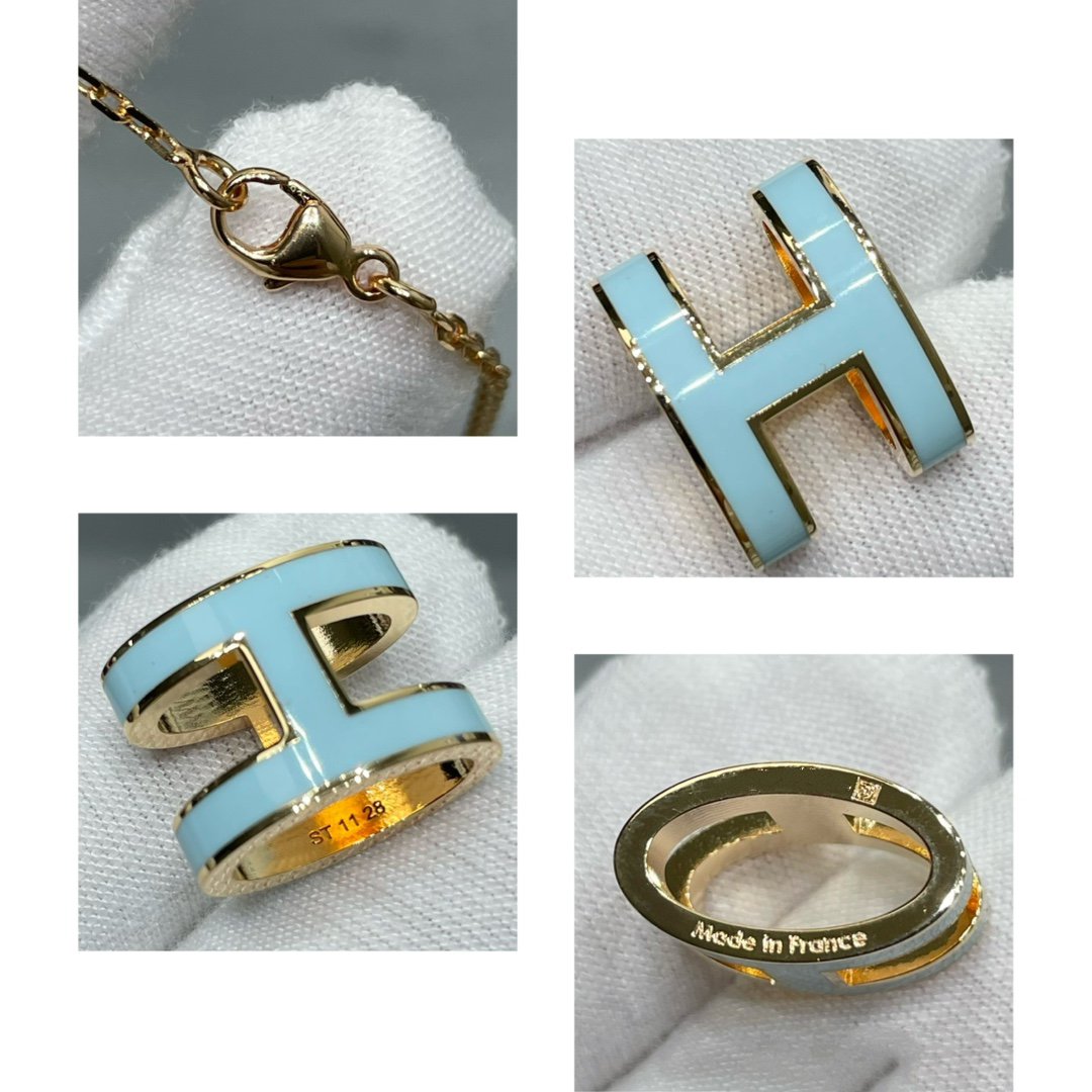 [Lumi Jewels]COLLIER POP H BLEU CIEL