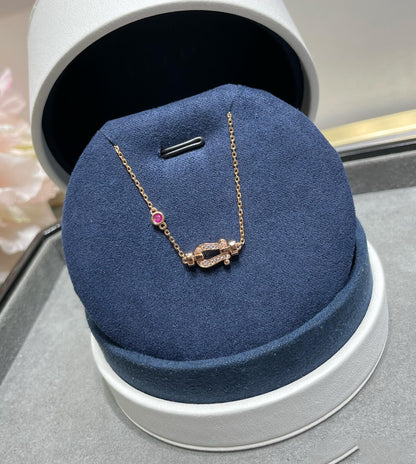 [Lumi Jewels]FORCE 10 DIAMOND CHAIN LINK PINK GOLD BRACELET