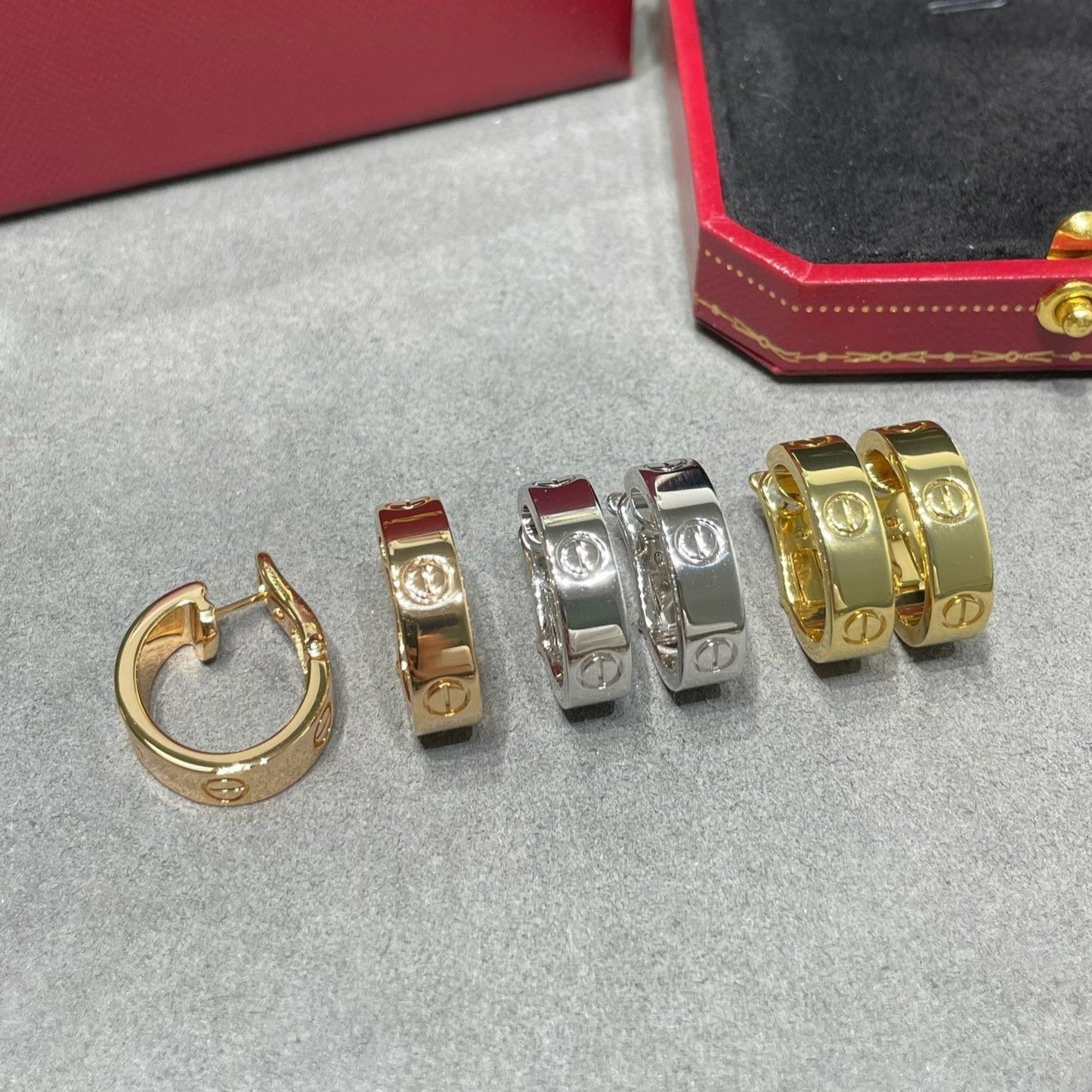 [Lumi Jewels]LOVE 5.5MM EARRINGS