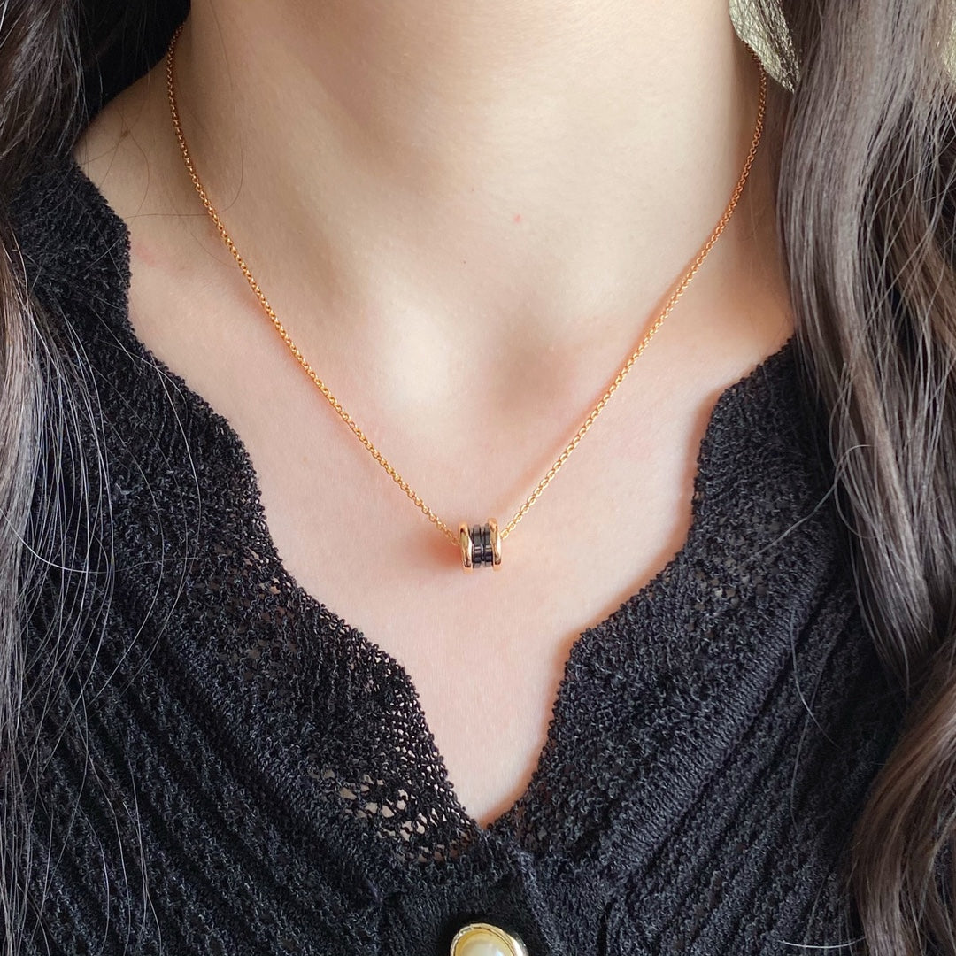 [Lumi Jewels]COLLIER MINI CÉRAMIQUE ZÉRO 1