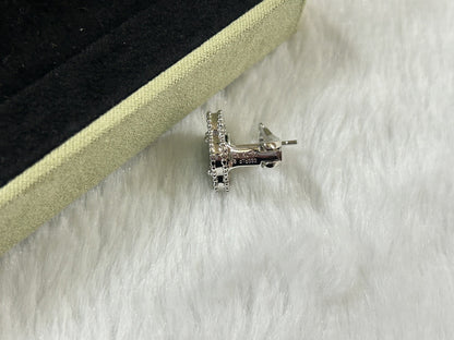 [Lumi Bijoux] BOUCLES D'OREILLES PENDANTS MOYENS TRÈFLE PIETERSITE