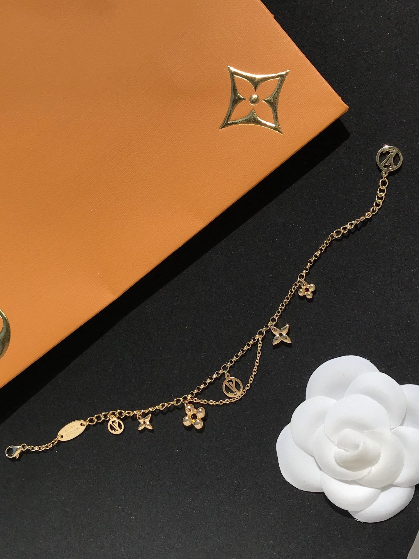 [Lumi Jewels]BRACELET MOP ROSE PÂLE OR ROSE BLOOMING