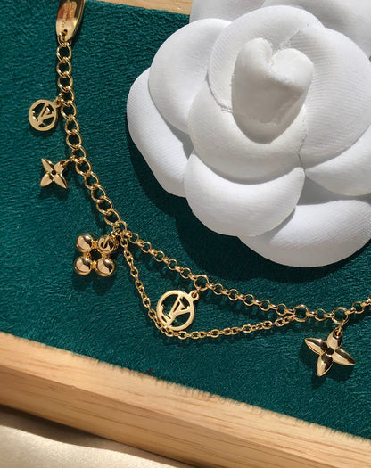 [Lumi Jewels]BRACELET MOP ROSE PÂLE OR ROSE BLOOMING