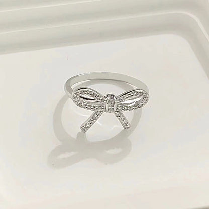 [Lumi Jewelry]TWIST BOW RING