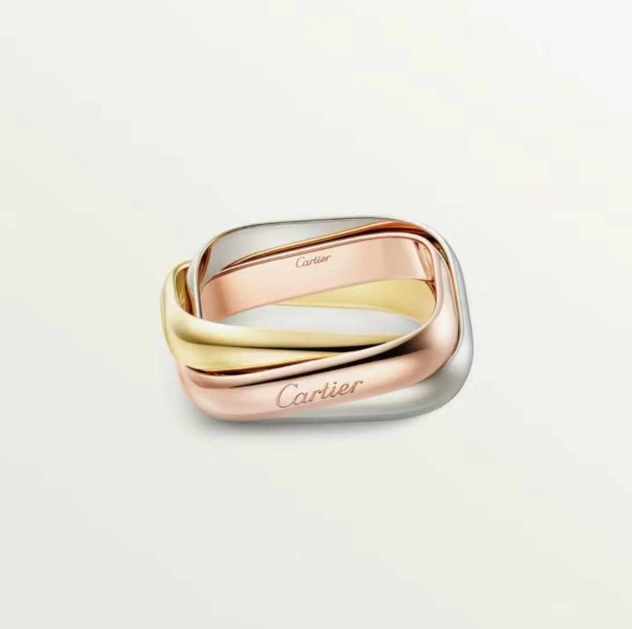 [Lumi Jewels]TRINITY RING GOLD PINK GOLD SILVER