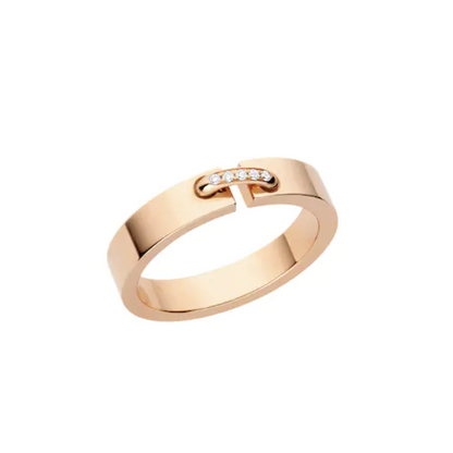 [Lumi Jewels]ALLIANCE LIENS VIDENCE DIAMOND 4MM RING
