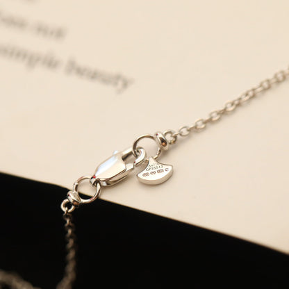 [Lumi Jewelry]]wild flower diamond line pendant