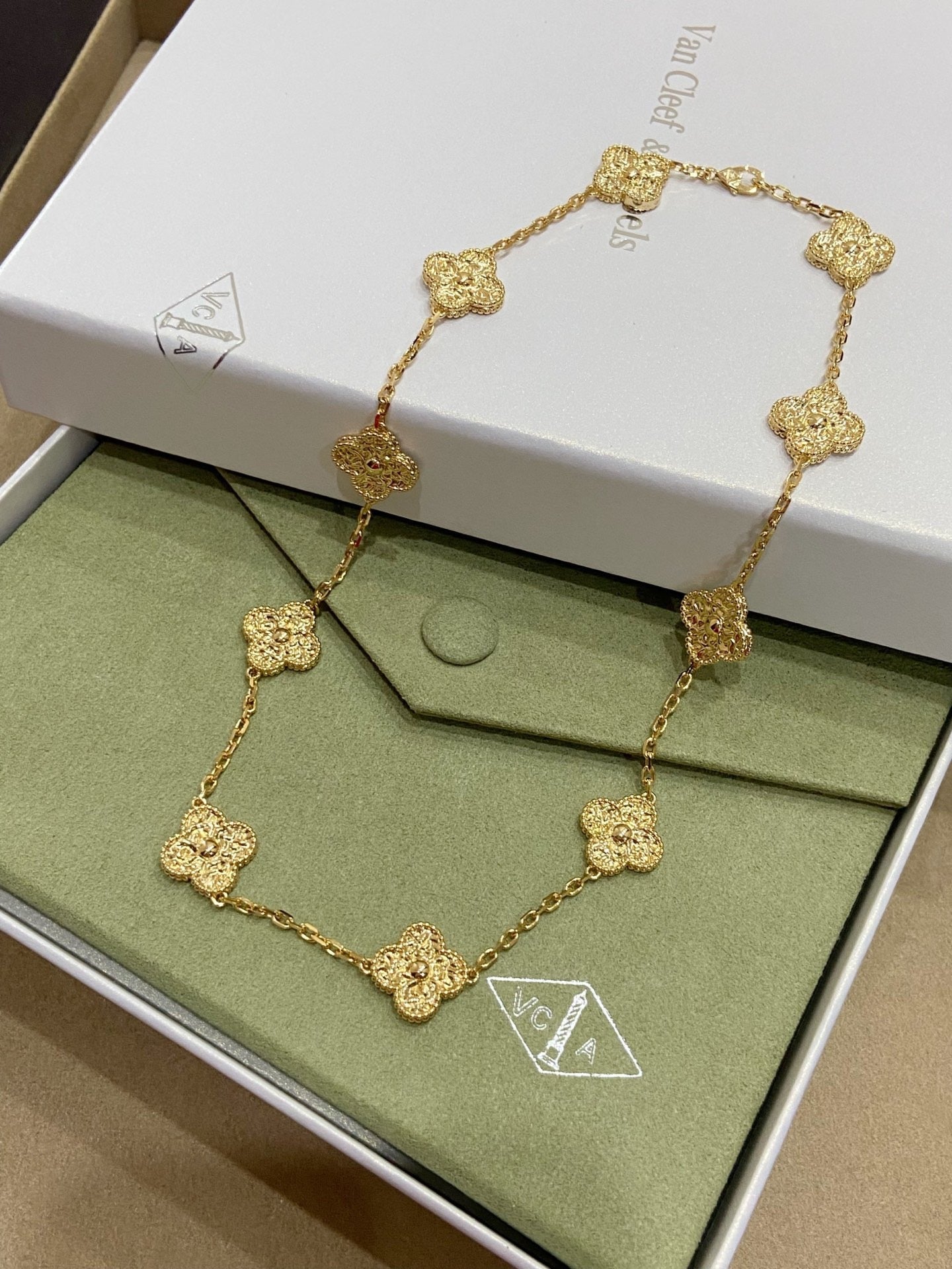 [Lumi Jewels]CLOVERS THE 10-MOTIFS NECKLACE