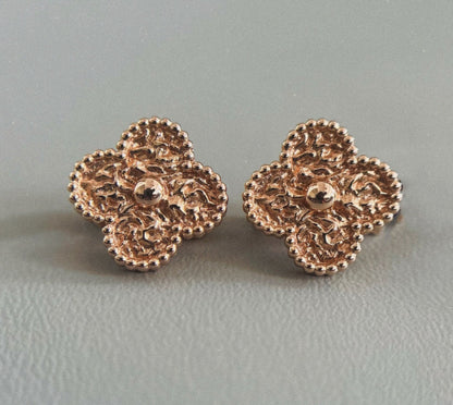 [Lumi Jewels]CLOVER MEDIUM 1 MOTIFS LAVA EARRINGS