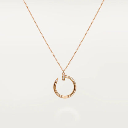 [Lumi Jewels]JUSTE COLLIER OR ROSE