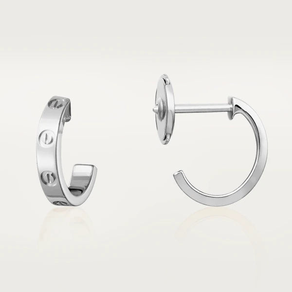 [Lumi Jewels]BOUCLES D'OREILLES LOVE 2.65MM ARGENT