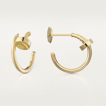 [Lumi Jewelry]JUSTE NO DIAMOND SMALL EARRINGS