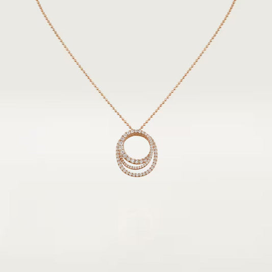 [Lumi Jewelry]ETINCELLE  FULL DIAMOND NECKLACE