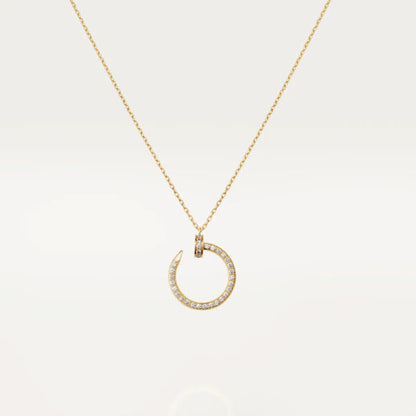 [Lumi Jewels]JUSTE NECKLACE GOLD DIAMONDS
