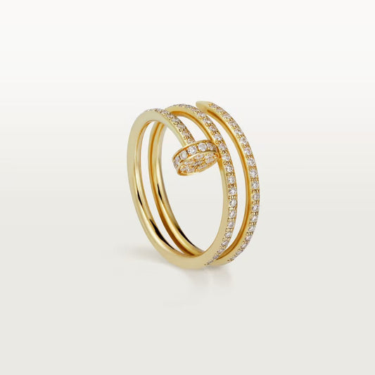 [Lumi Jewelry]JUSTE RING 4.8MM FULL DIAMOND
