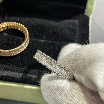 [Lumi Bijoux]BAGUE EN ARGENT PERLEE DIAMOND