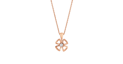 [Lumi Jewels]COLLIER FIOREVER DIAMANT CENTRAL