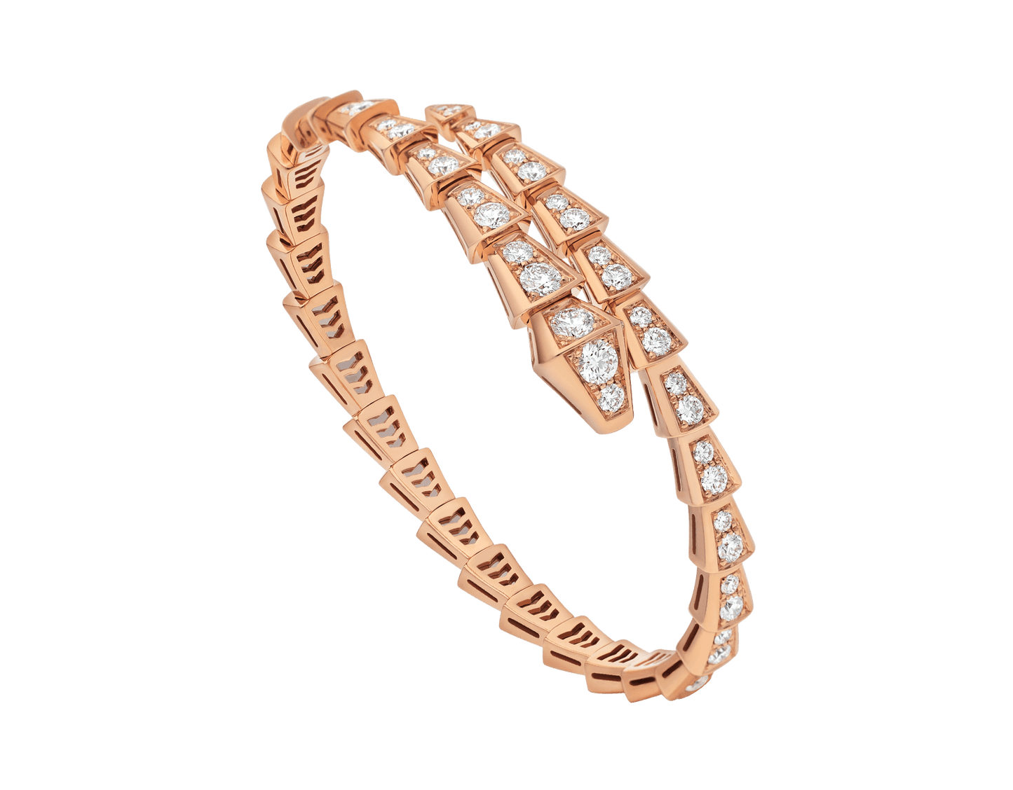 [Lumi Jewels]SERPENTI BRACELET 6.8MM PINK GOLD DIAMOND