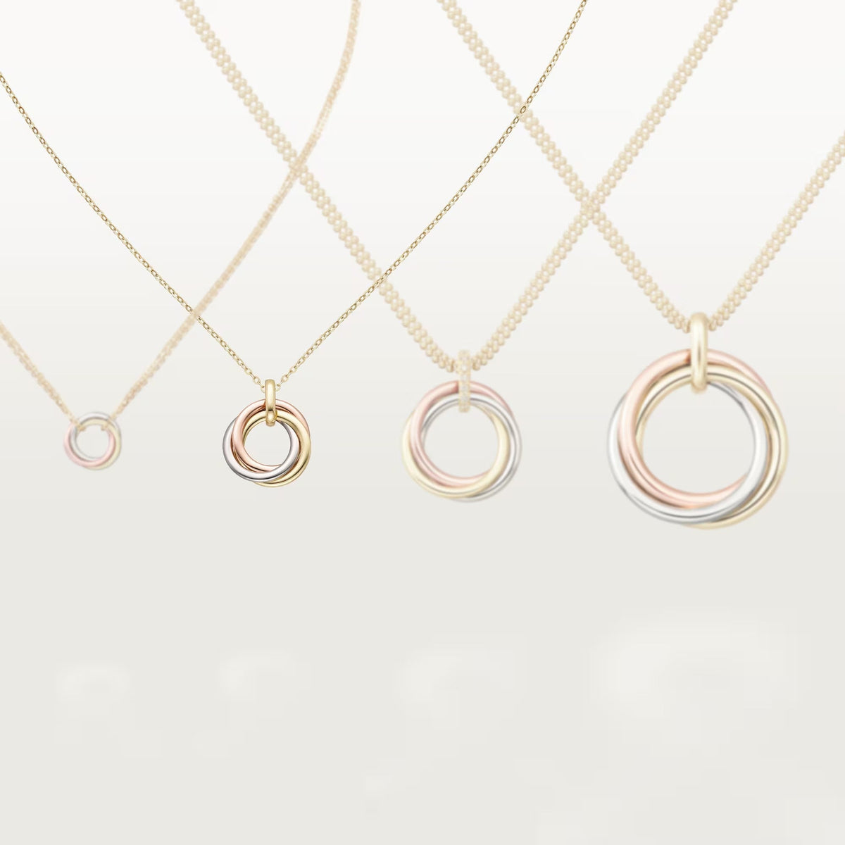 [Lumi Jewelry]TRINITY SMALL NECKLACE
