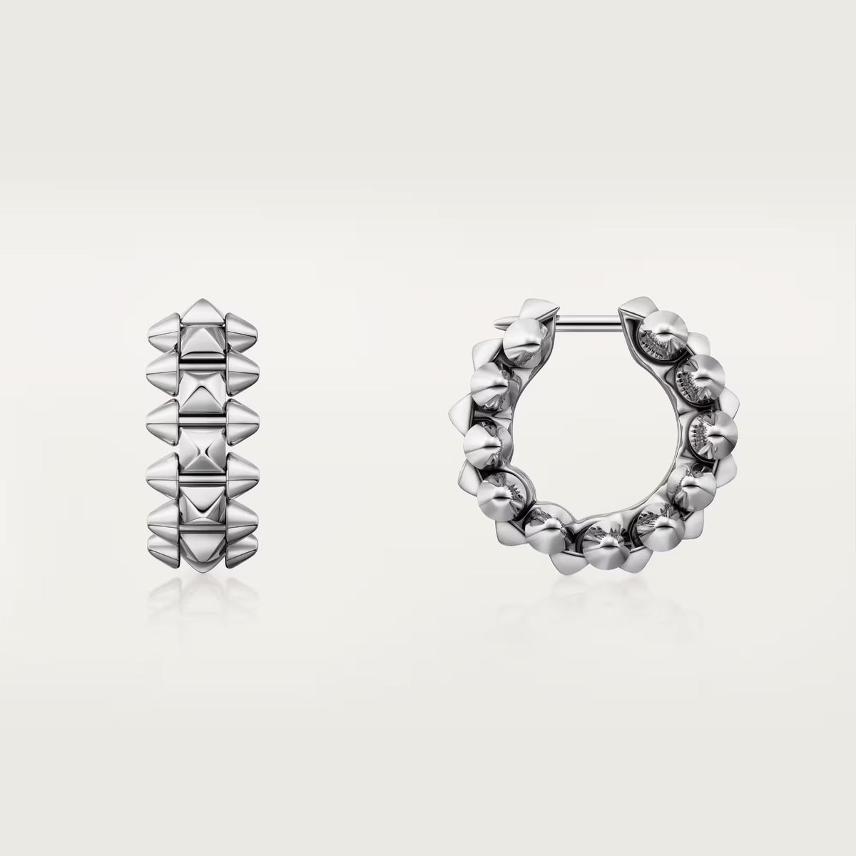 [Lumi Jewelry]CLASH MINI HOOP EARRINGS