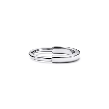 [Lumi Jewelry]LOCK RING SILVER