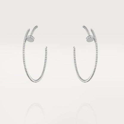[Lumi Jewels]JUSTE EARRINGS FULL DIAMONDS 1.8MM