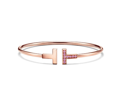 [Lumi Jewelry]T PINK GOLD PINK DIAMOND BRACELET