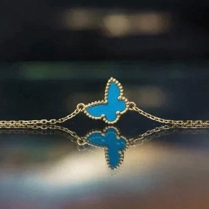 [Lumi Jewels]BRACELET PAPILLON EN TURQUOISE BUTTERFLY