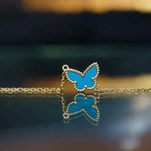 [Lumi Jewels]BRACELET PAPILLON EN TURQUOISE BUTTERFLY