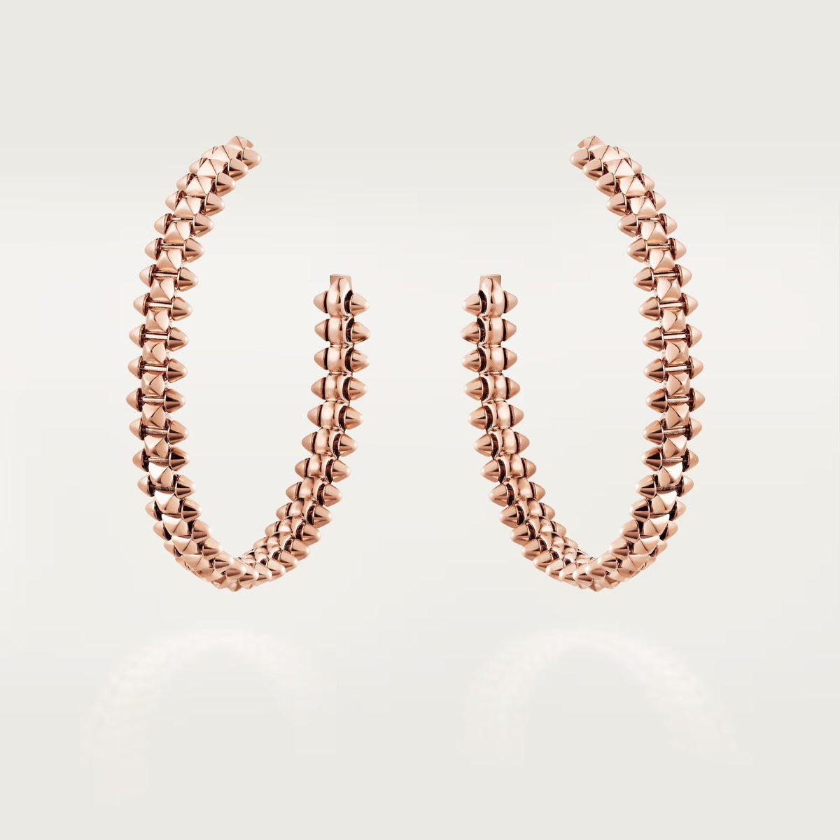 [Lumi Jewelry]CLASH HOOP LARGE EARRINGS