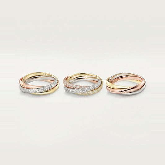 [Lumi Jewelry]TRINITY 2.5MM RING COLLECTION