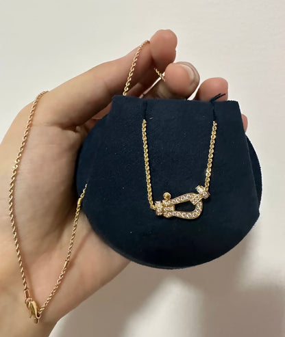 [Lumi Jewelry]FD-FORCE 10 DIAMOND Large-size Diamond Necklace