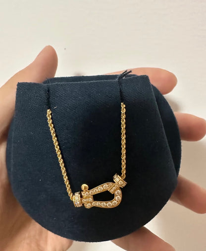 [Lumi Jewelry]FD-FORCE 10 DIAMOND Large-size Diamond Necklace