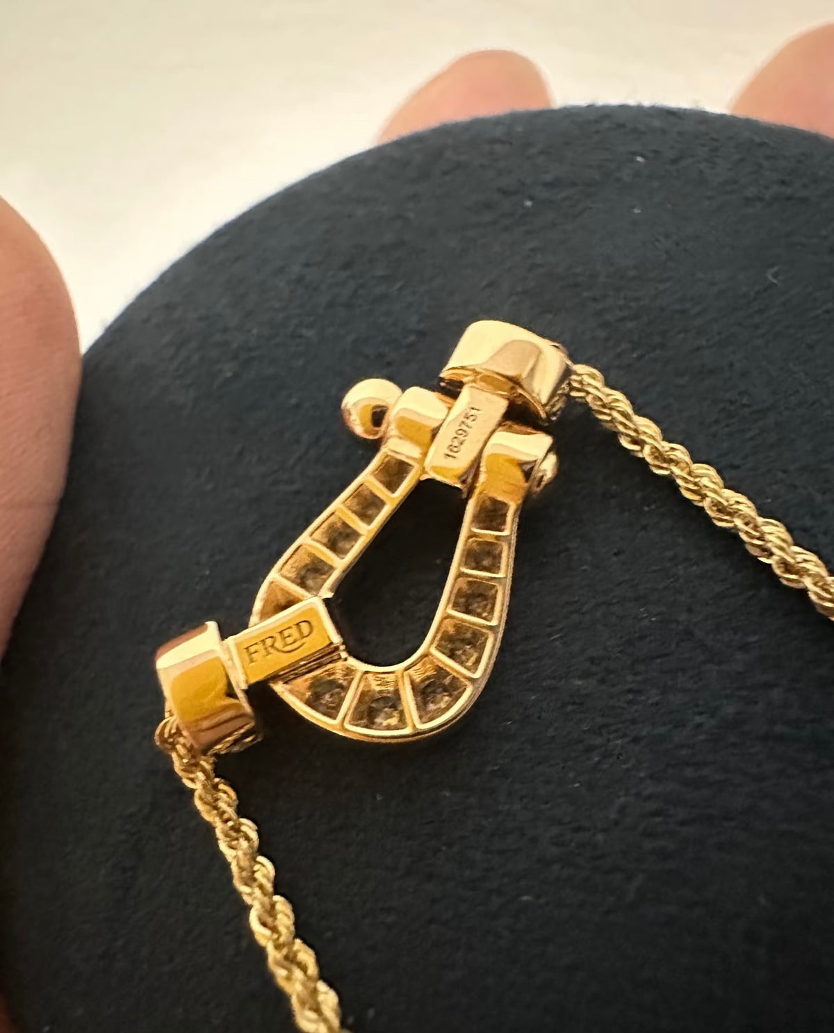 [Lumi Jewelry]FD-FORCE 10 DIAMOND Large-size Diamond Necklace