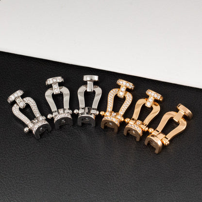 [Lumi Jewels]FORCE LARGE HORSESHOE NO DIAMOND BRACELET SILVER