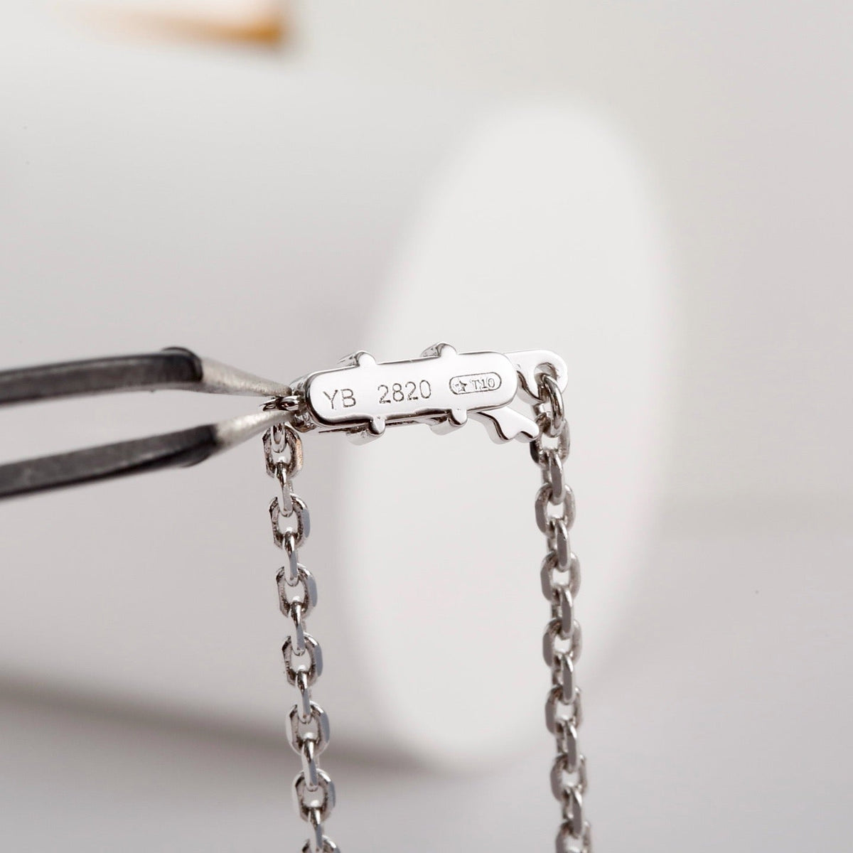 [Lumi Jewelry]LOVE NECKLACE 16MM  FULL DIAMOND