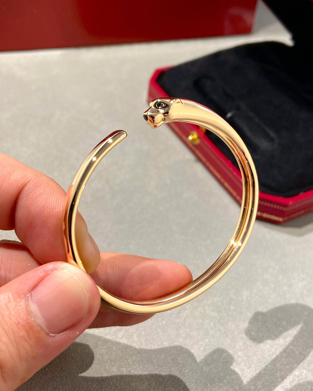 [Lumi Jewelry]PANTHERE OPEN BRACELET