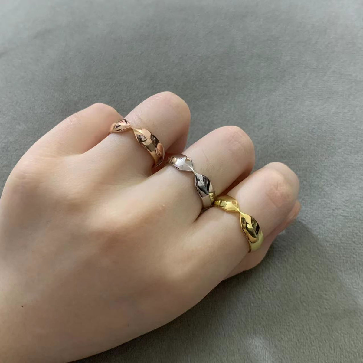 [Lumi Jewelry]TIFFAN SETTING RING
